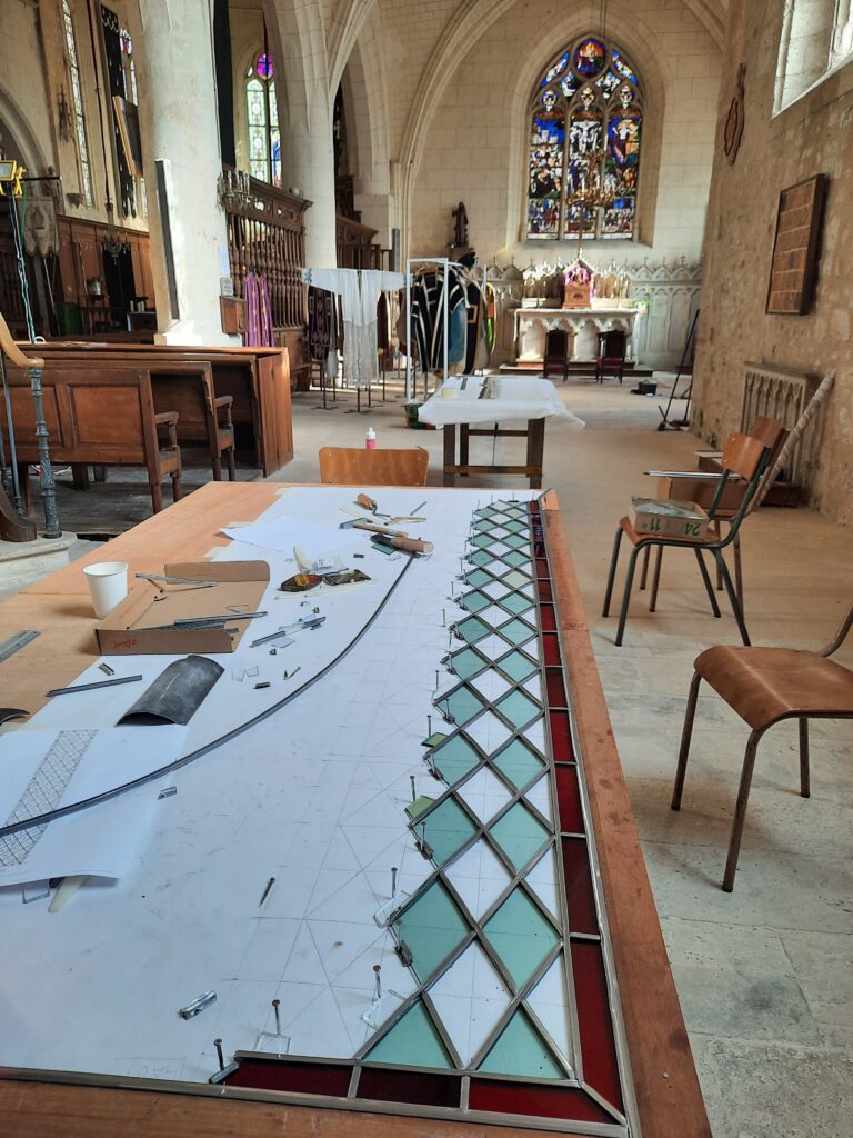 Eglise Ferté Millon chantier participatif